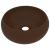 Chiuvetă de baie lux maro închis mat 40x15 cm ceramică rotund GartenMobel Dekor