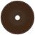 Chiuvetă de baie lux maro închis mat 40x15 cm ceramică rotund GartenMobel Dekor