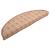Covor pentru trepte scări, 15 buc., maro, 65x21x4 cm GartenMobel Dekor