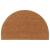 Covoraș de ușă natural semirotund, 50x80 cm, fibre de cocos GartenMobel Dekor