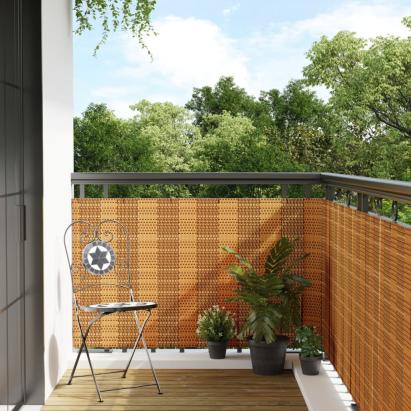 Paravan Balcon Maro Deschis 1000x90 cm Poly Rattan GartenMobel Dekor