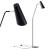 Lampa podea Norwich negru 1 x E27 max. 60W [lux.pro] HausGarden Leisure