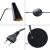 Lampa podea Norwich negru 1 x E27 max. 60W [lux.pro] HausGarden Leisure