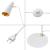 Lampa podea Norwich alb 1 x E27 max. 60W [lux.pro] HausGarden Leisure