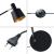 Lampa de podea Bristol negru 1 x E14 max. 25W [lux.pro] HausGarden Leisure