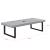 Blat pentru lavoar ABBR-78xxB cu suport metalic beton inchis negru mat [neu.haus] HausGarden Leisure