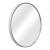 Oglinda de perete rotunda Modugno 40 cm argintiu [en.casa] HausGarden Leisure