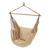 Fotoliu suspendat Peralvillo 60 x 60 cm bej [en.casa] HausGarden Leisure