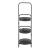 Suport plante Vrasene cu 3 tavite 75 x 68 x 20 cm negru [en.casa] HausGarden Leisure