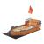 Lada nisip forma vaporas pirati Mestia 136 x 193 x 94 cm brad [en.casa] HausGarden Leisure