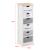 Comoda Salo WMG lemn Paulownia cu 6 sertare [en.casa] HausGarden Leisure