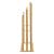 Suport bambus prosoape Porsanger 84 cm cu 3 bare natur [en.casa] HausGarden Leisure