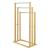 Suport bambus prosoape Porsanger 84 cm cu 3 bare natur [en.casa] HausGarden Leisure