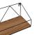 Raft de perete Kolding set 3 bucati masuri diferite [en.casa] HausGarden Leisure