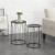 Masute cafea Franta set 2 bucati masuri diferite [en.casa] HausGarden Leisure