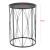 Masute cafea Franta set 2 bucati masuri diferite [en.casa] HausGarden Leisure