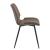 Set patru bucati scaune design Norica DBW 77 x 57,5 x 46 cm  maro inchis [en.casa] HausGarden Leisure