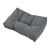 Perna spate mobilier paleti Paletten HTPC gri deschis [en.casa] HausGarden Leisure