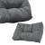 Perna spate mobilier paleti Paletten HTPC gri deschis [en.casa] HausGarden Leisure