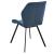 Scaune design Sarpsborg DB set 2 buc poliester albastru inchis [en.casa] HausGarden Leisure