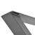 Picioare masa Model X6 gri metal 79 x 72 cm [en.casa] HausGarden Leisure