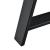 Set Model1 California 2 bucati picioare masa 40 x 10 x 40 cm metal/negru [en.casa] HausGarden Leisure