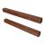 Set 2 buc raft perete Munkebo 100x9x9cm brad patat [en.casa] HausGarden Leisure