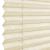 [neu.haus] Roleta armonica / perdea plisata - 35 x 125 cm - crem - protectie impotriva luminii si a soarelui - jaluzea - fara gaurire HausGarden Leisure