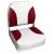 Set 2 scaune barca Pearl 415 x 390 x 510 mm  rosu-alb [pro.tec] HausGarden Leisure