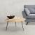 Masuta cafea Farsund 40 x 80 cm negru/stejar [en.casa] HausGarden Leisure