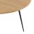Masuta cafea Farsund 40 x 80 cm negru/stejar [en.casa] HausGarden Leisure