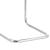 Set 2 bucati scaune, en.casa, Gamvik, 83 x 50 x 54 cm, piele sintetica, ratan, metal, maro, culoarea cromului, cu suprafata sezut capitonata HausGarden Leisure