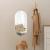 Oglinda de perete, en.casa, PXIT-0242 Picciano, 30 x 60 cm, aluminium, alb mat HausGarden Leisure