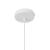 Lampa suspendata, lux.pro, PXQD-0004 Newtownabbey, 160 x 20 cm, 1 x E27, max. 60W, metal franghie, alb HausGarden Leisure