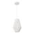 Lampa suspendata, lux.pro, PXQD-0004 Newtownabbey, 160 x 20 cm, 1 x E27, max. 60W, metal franghie, alb HausGarden Leisure