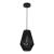 Lampa suspendata, lux.pro, PXQD-0004 Newtownabbey, 160 x 20 cm, 1 x E27, max. 60W, metal franghie, negru HausGarden Leisure