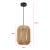 Lmpa suspendata, lux.pro, PXQD-0005 Reading, 160 x 28 cm, 1 x E27, max. 60W, metal, franghie, negru, bej, cu inaltime reglabila HausGarden Leisure
