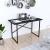 Schreibtisch Tjeldsund 120x60x75cm Marmor, schwarz [en.casa] HausGarden Leisure