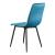 Set 2 scaune bucatarie Lexnitz turcoaz negru [en.casa] HausGarden Leisure