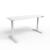 Birou cu inaltime reglabila Kento 140x60x73-118cm alb [pro.tec] HausGarden Leisure