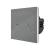 Intrerupator Dublu cu Touch din Marmura LUXION, 500W SmartElectro IntelligentHouse