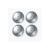 Set capace jante 77 mm crom Cod: LGG-014 Automotive TrustedCars