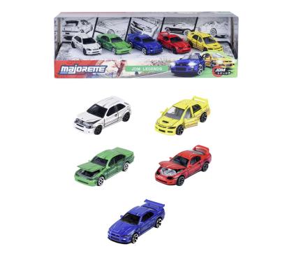 MAJORETTE SET 5 MASINUTE METALICE JDM LEGENDS PREMIUM ANIME SCARA 1 LA 64 SuperHeroes ToysZone