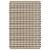 Set covoraș de baie lucrat manual, natural și alb, iută textil GartenMobel Dekor