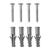 Radiator baie prosoape încălzire centrală 480x480 mm conector lateral GartenMobel Dekor