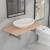 Set mobilier de baie din două piese, stejar, ceramică GartenMobel Dekor