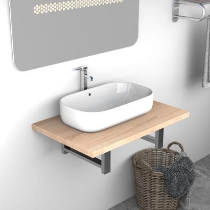 Mobilier de baie, stejar, 60 x 40 x 16,3 cm GartenMobel Dekor
