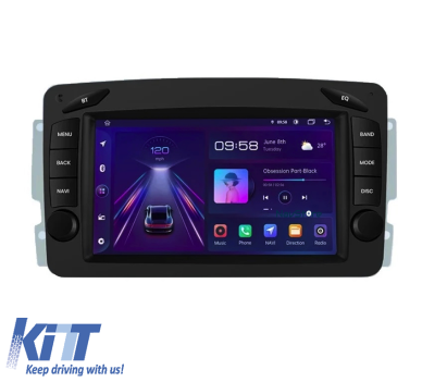 Navigatie Dedicata Mercedes Benz C A E G-Class,SLK,CLK,Viano,Vito,Vaneo, Android, 7Inch, 4Gb Ram, 64Gb Stocare, Bluetooth, WiFi Performance AutoTuning