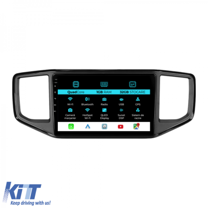 Navigatie Dedicata Volkswagen Amarok (2016-2022), 9Inch, 1Gb Ram, 32Gb Stocare, Carplay Performance AutoTuning
