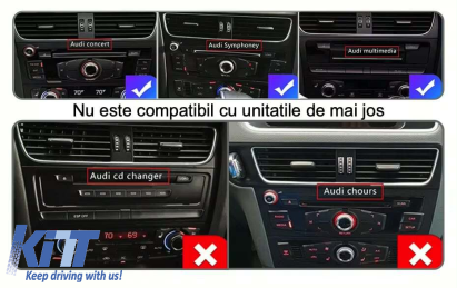 Navigatie Dedicata Audi Q5 (2008 - 2017), 8.8 Inch, 4Gb Ram, 64Gb stocare, Carplay Performance AutoTuning